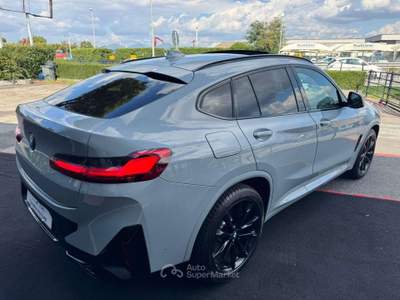 BMW X4 X4 20D M SPORT PRO LASER 20 KAMERA BLACK PACK TETTO Grigio usata Ciampino