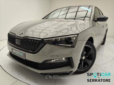 Skoda Scala 1.0 g-tec Sport Monte Carlo 90cv Grigio usata Erba