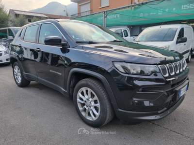 Jeep Compass LONGITUDE 1.6 MULTIJET 130 CV - 2WD - FINANZIABILE - PRONTA CONS Nero usata Iseo