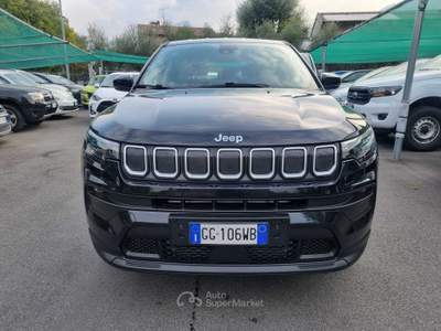 Jeep Compass LONGITUDE 1.6 MULTIJET 130 CV - 2WD - FINANZIABILE - PRONTA CONS Nero usata Iseo