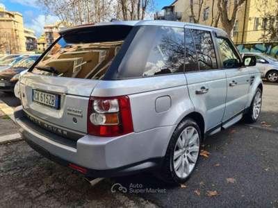 Land Rover Range Rover Sport Supercharged Argento usata Roma