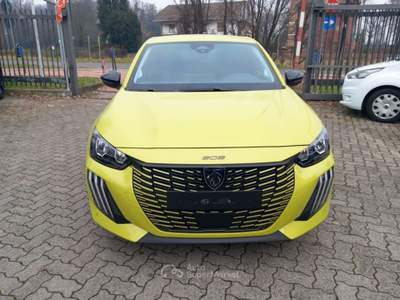 Peugeot 208 Hybrid 110 e-DCS6 Business Giallo usata Varedo