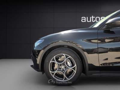 Alfa Romeo Stelvio 2.2 Turbodiesel 160 CV AT8 RWD Sprint Nero usata San Nicola la Strada