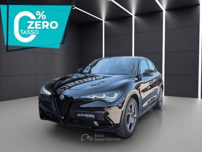 Alfa Romeo Stelvio 2.2 Turbodiesel 160 CV AT8 RWD Sprint Nero usata San Nicola la Strada