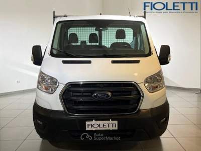 Ford Transit 2014 350 2.0TDCI ECOBLUE 130CV PL CAB.TREND Bianco usata Manerbio