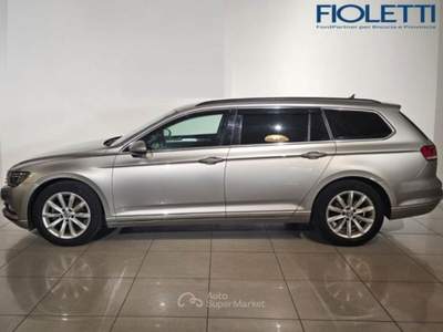 Volkswagen Passat 8ª SERIE VARIANT 1.6 TDI DSG BUSINESS BLUEMOTION TECH. Argento usata Manerbio