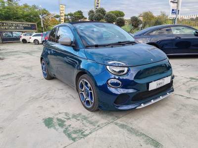 Fiat 500 Fiat icon cabrio 87 kw 118 cv Allestimento ABARTH Blu/Azzurro usata Frascati