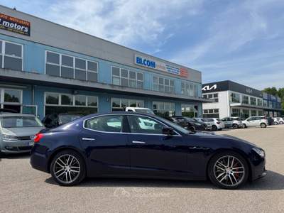 Maserati Ghibli 3.0 V6 250cv Diesel Full Service Maserati Blu/Azzurro usata Ravenna