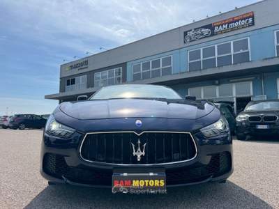 Maserati Ghibli 3.0 V6 250cv Diesel Full Service Maserati Blu/Azzurro usata Ravenna
