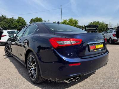Maserati Ghibli 3.0 V6 250cv Diesel Full Service Maserati Blu/Azzurro usata Ravenna