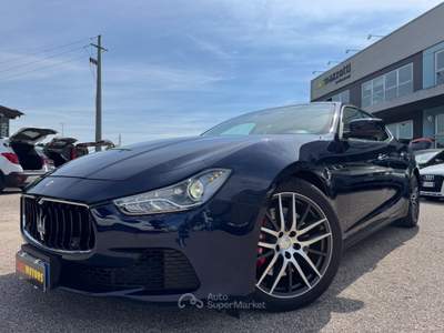 Maserati Ghibli 3.0 V6 250cv Diesel Full Service Maserati Blu/Azzurro usata Ravenna