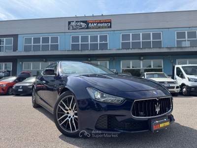 Maserati Ghibli 3.0 V6 250cv Diesel Full Service Maserati Blu/Azzurro usata Ravenna