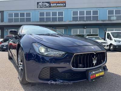 Maserati Ghibli 3.0 V6 250cv Diesel Full Service Maserati Blu/Azzurro usata Ravenna