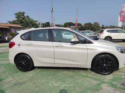 BMW Serie 2 Active Tourer 216d BMW 216 D. AUT. ACTIVE TOURER Bianco usata Frascati