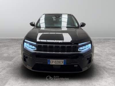 Jeep Avenger  -  1.2 turbo longitude fwd 100cv Nero usata Biella