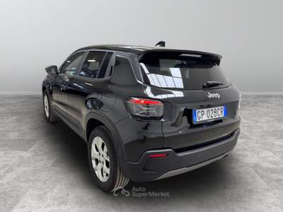 Jeep Avenger  -  1.2 turbo longitude fwd 100cv Nero usata Biella