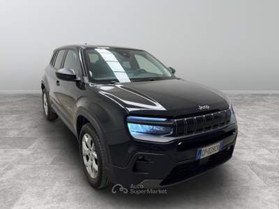 Jeep Avenger  -  1.2 turbo longitude fwd 100cv Nero usata Biella