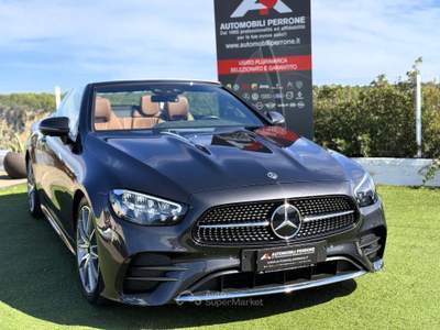 Mercedes-Benz Classe E d Auto Cabrio Premium Plus (Pelle/Navi/Retro/LED) Grigio usata Castellaneta