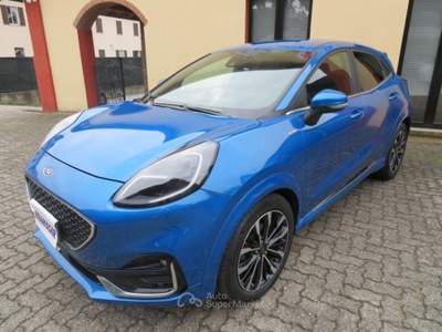 Ford Puma 1.0 ECOBOOST HYBRID 155cv S&S AUT. ST-LINE VIGNALE Blu/Azzurro usata Monza