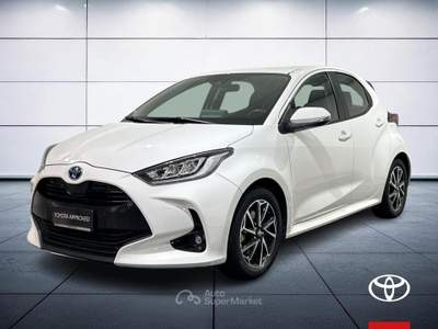 Toyota Yaris 1.5 VVT-iE Hybrid Trend E-CVT Bianco usata Brescia