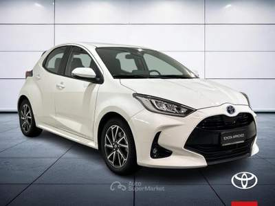 Toyota Yaris 1.5 VVT-iE Hybrid Trend E-CVT Bianco usata Brescia