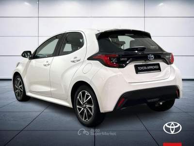 Toyota Yaris 1.5 VVT-iE Hybrid Trend E-CVT Bianco usata Brescia