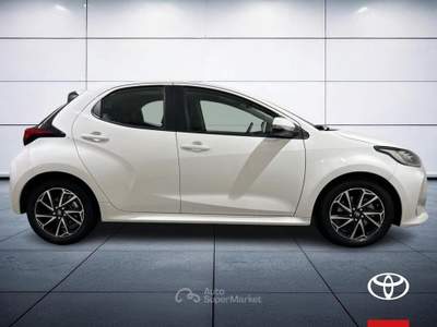 Toyota Yaris 1.5 VVT-iE Hybrid Trend E-CVT Bianco usata Brescia