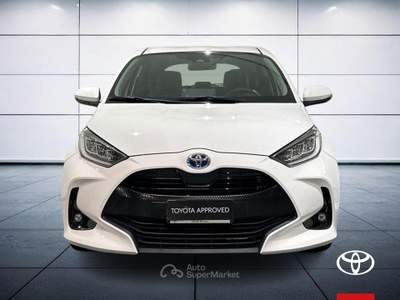 Toyota Yaris 1.5 VVT-iE Hybrid Trend E-CVT Bianco usata Brescia