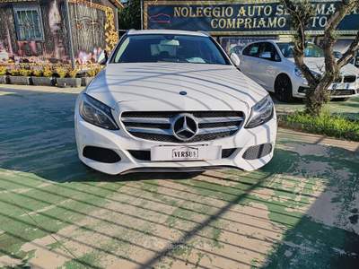 Mercedes-Benz Classe C MERCEDES BENZ C 220 CDI AUT. SW Bianco usata Frascati