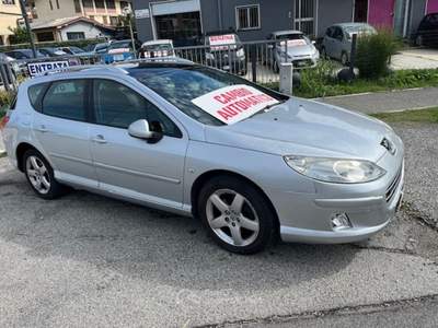 Peugeot 407 cambio automatico tetto panorama -navigatore satellitare Argento usata Truccazzano