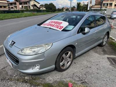Peugeot 407 cambio automatico tetto panorama -navigatore satellitare Argento usata Truccazzano