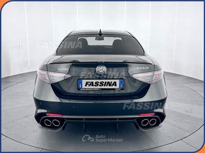 Alfa Romeo Giulia Giulia 2.9 V6 Bi-Turbo AT8 Quadrifoglio 510cv Nero usata Milano