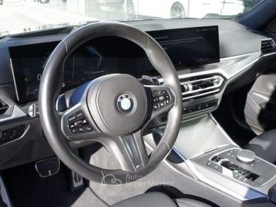 BMW Serie 3 320d 320 d 48V Touring Msport LISTINO 69.000€ Nero usata Manzano