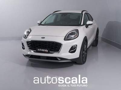Ford Puma 1.0 EcoBoost Hybrid 125 CV S&S Titanium Bianco usata San Nicola la Strada