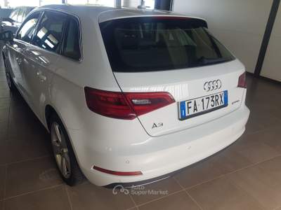 Audi A3 A3 SPB 1.4 TFSI g-tron Ambiente Bianco usata Lagosanto