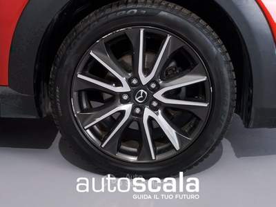 Mazda CX-3 1.5L Skyactiv-D Exceed Rosso usata Napoli