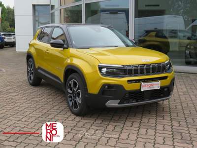 Jeep Avenger 1.2 Turbo 100cv Summit Giallo usata Seregno