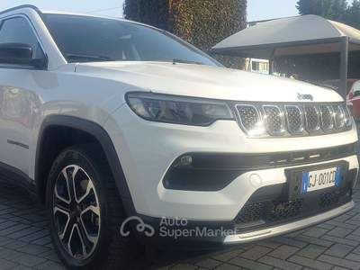 Jeep Compass PHEV 4XE Limited PREZZOVERO Bianco usata Beregazzo con figliaro