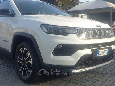 Jeep Compass PHEV 4XE Limited PREZZOVERO Bianco usata Beregazzo con figliaro