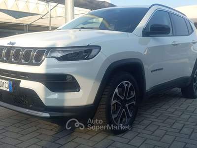 Jeep Compass PHEV 4XE Limited PREZZOVERO Bianco usata Beregazzo con figliaro