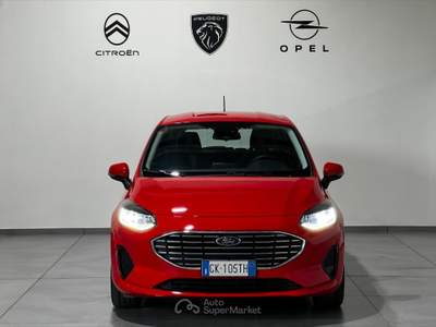 Ford Fiesta VII -  5p 1.0 ecoboost h Titanium 125cv Rosso usata Novi Ligure