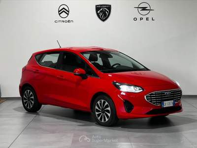 Ford Fiesta VII -  5p 1.0 ecoboost h Titanium 125cv Rosso usata Novi Ligure