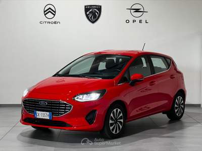 Ford Fiesta VII -  5p 1.0 ecoboost h Titanium 125cv Rosso usata Novi Ligure