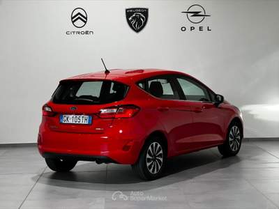 Ford Fiesta VII -  5p 1.0 ecoboost h Titanium 125cv Rosso usata Novi Ligure