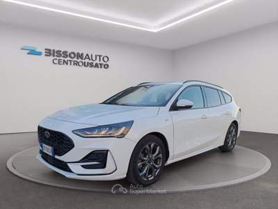 Ford Focus Focus sw 1.0t ecoboost h st-line 125cv Bianco usata Grumolo delle Abbadesse