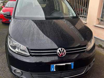 Volkswagen Touran Touran 1.6 tdi Comfortline dsg Nero usata Silvano d'Orba