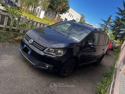 Volkswagen Touran Touran 1.6 tdi Comfortline dsg Nero usata Silvano d'Orba