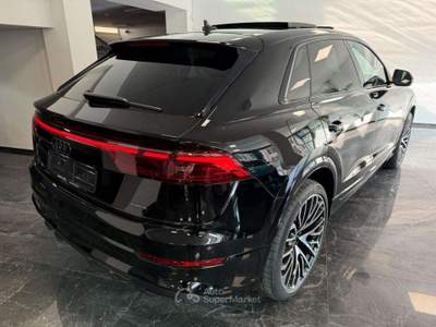 Audi Q8 50TDI 286CV Quat. tiptr. S-LINE TETTO  CERCHI 23RS Nero usata Villa Carcina