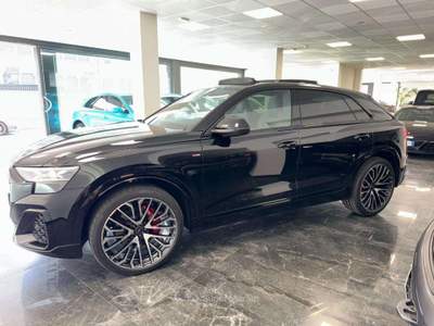 Audi Q8 50TDI 286CV Quat. tiptr. S-LINE TETTO  CERCHI 23RS Nero usata Villa Carcina