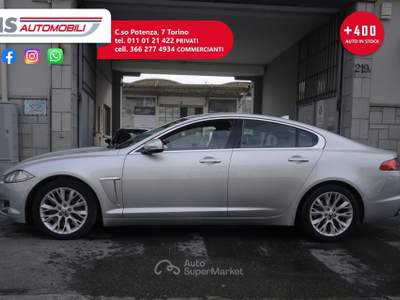 Jaguar XF Jaguar XF 3.0 DS V6 Luxury Unicoproprietario Argento usata Torino